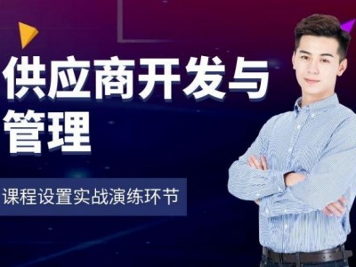 供應(yīng)商開發(fā)與管理